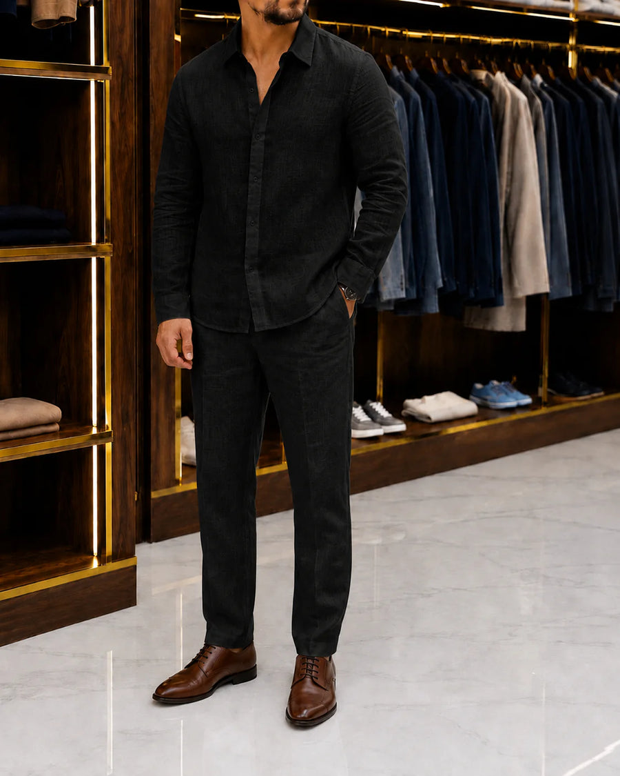 Monaco Premium linen Co-ord Set