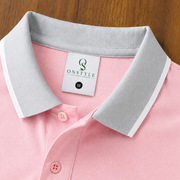 OnStyle Premium Cotton Polo T-Shirt for Men | Classic Fit | Embroidered Hot Air Balloon Logo