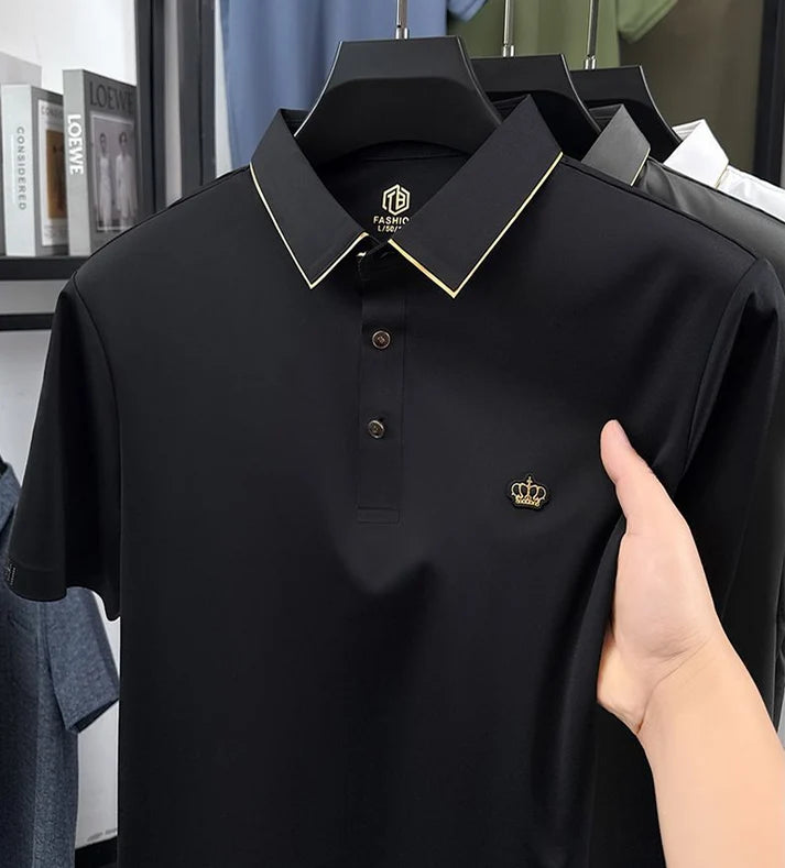 Royal Crest Edge Polo T-Shirt