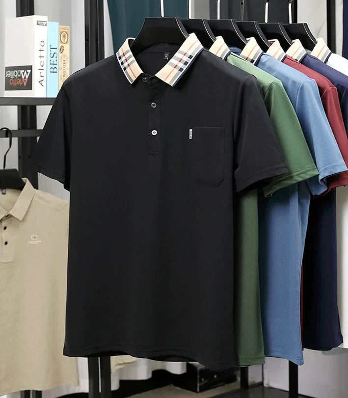 Casual Pocket Polo T-Shirt