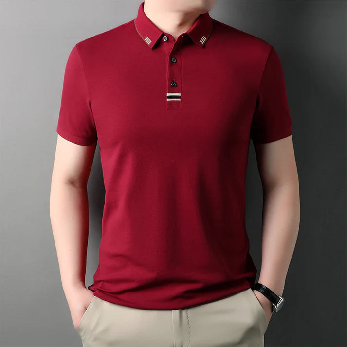 PrimeLine Accent Placket Polo
