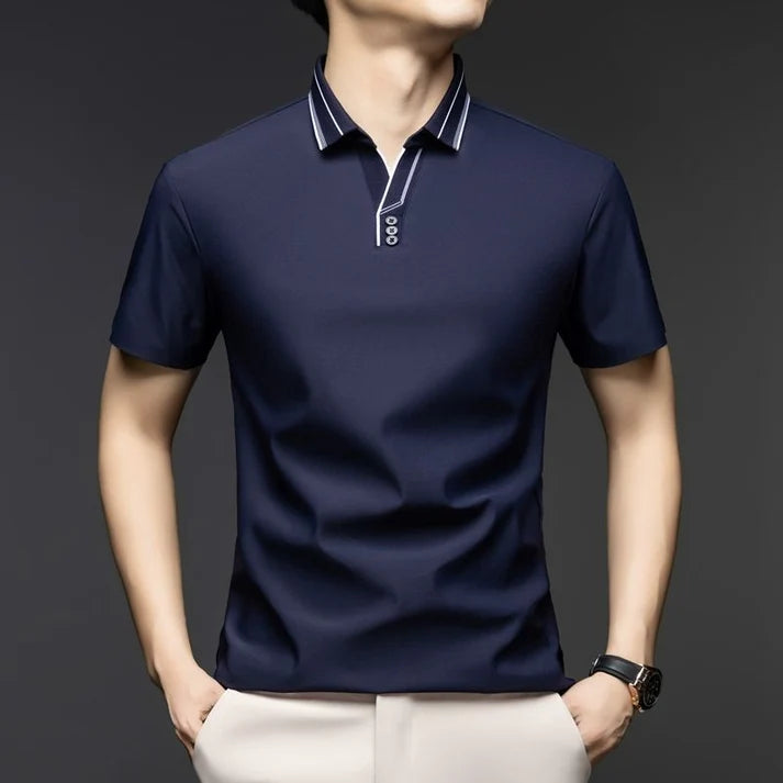 Midnight Crestline Polo T-Shirt