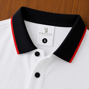 OnStyle Premium Cotton Polo T-Shirt for Men | Classic Fit | Embroidered Hot Air Balloon Logo
