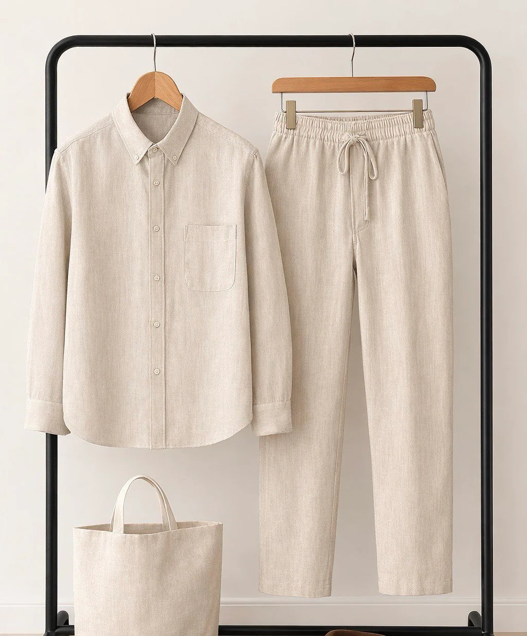 Onstyle Linen Men's Co-ord Set