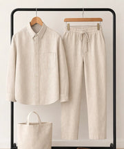 Onstyle Linen Men's Co-ord Set