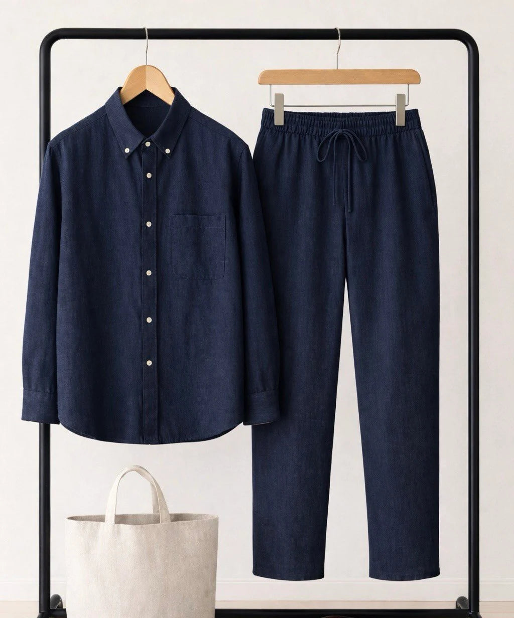 Onstyle Linen Men's Co-ord Set